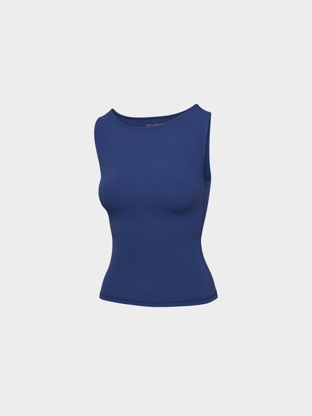 Aritzia Golden Butter Essential Boatneck Tank
